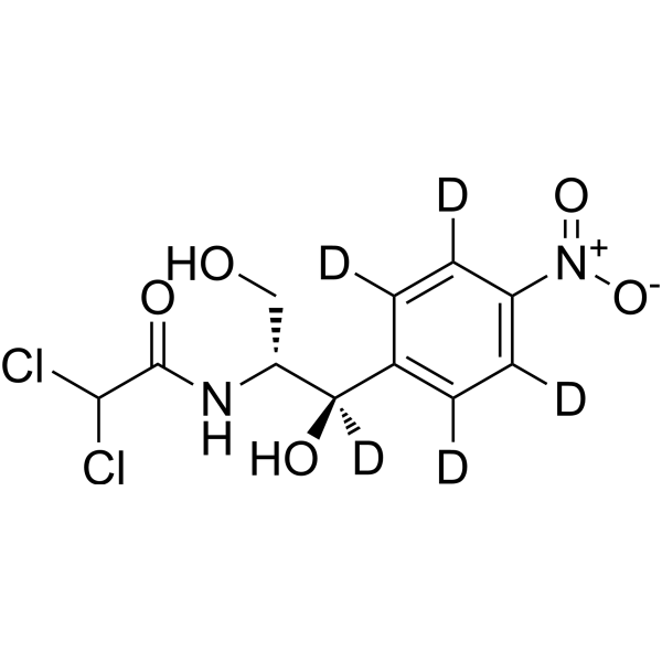 Chloramphenicol-d5 (chloramphenicol d5 deuterated compound) 202480-68-0